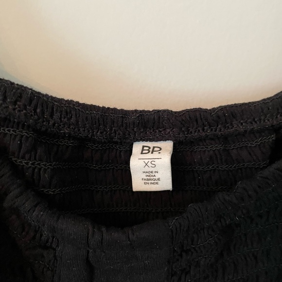 Tight stretchy sexy black top. A bit cropped. By bp at Nordstrom. Barely worn xs - Picture 3 of 3